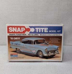 Monogram Snap Tite '55 Chevy, 1:32 Scale, Vintage 1979, Collectible, New! MISB